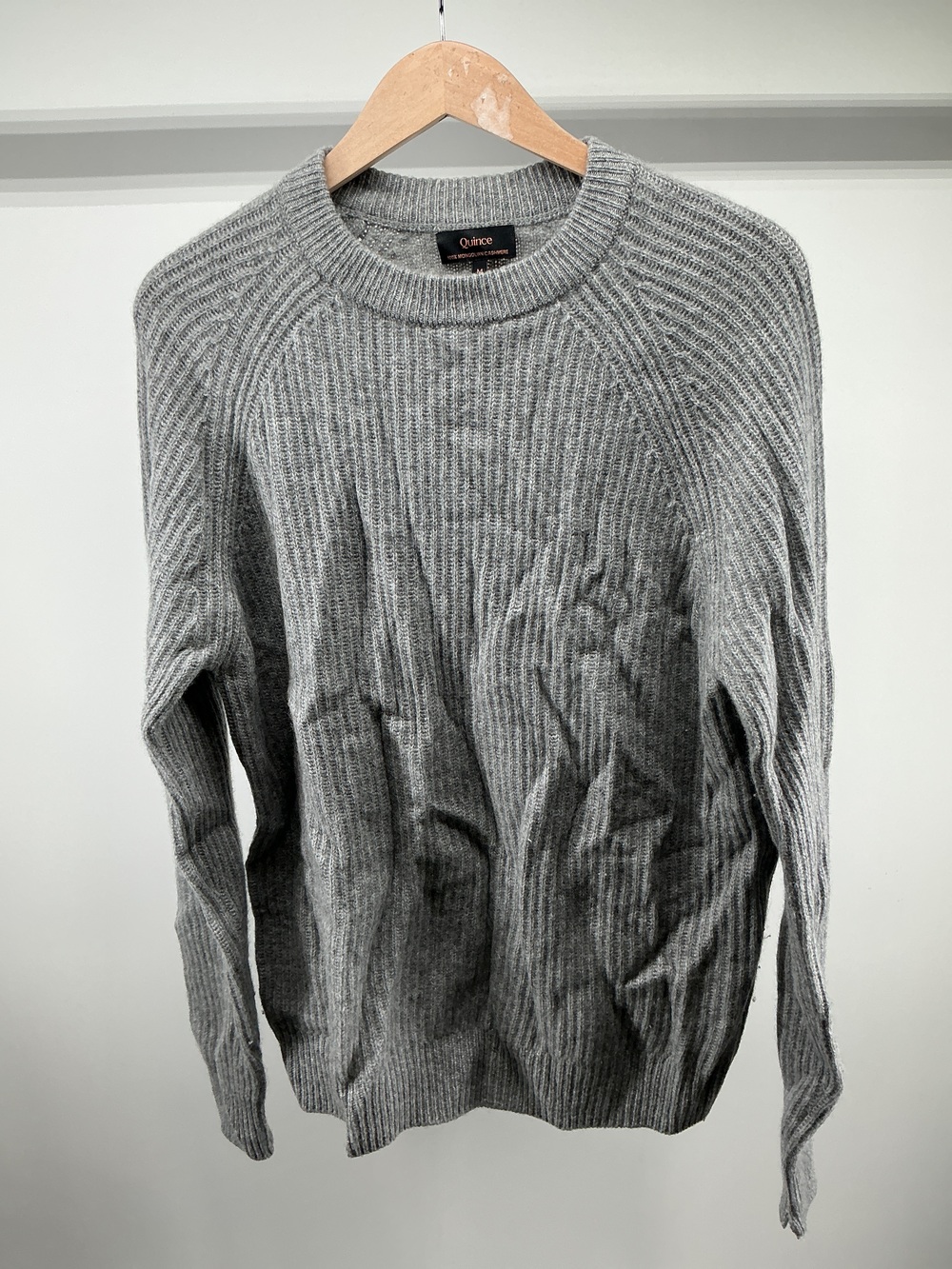 Mongolian Cashmere Fisherman Crewneck Sweater